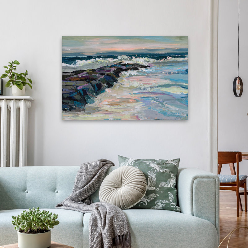Coastal and Beachy The Break, H 36 po x l 24 po