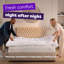 Sleep Soundly Extra Deep 10cm Mattress Topper – Ultra Plush Comfort, Breathable & Supportive Sleep Enhancer-102761961