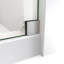 DreamLine Continuum 56-60 in. W x 76 in. H Clear Sliding Shower Door in Brushed Stainless Steel