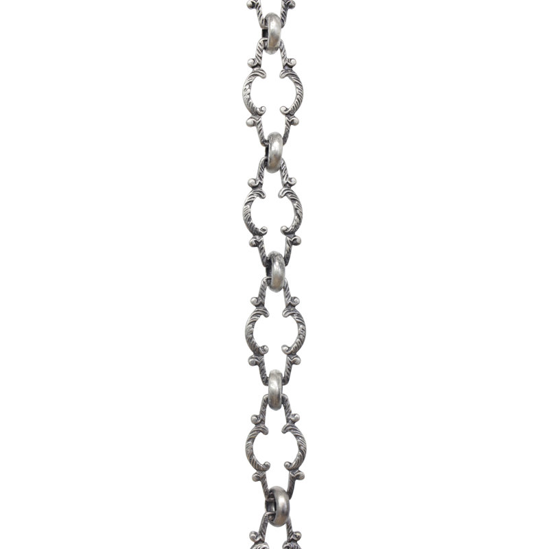 Lustre décoratif 3 pi, Nickel antique