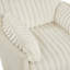 Fauteuil inclinable manuel en velours côtelé