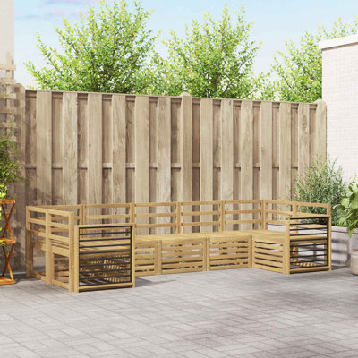 304cm Wide Patio Sectional Set