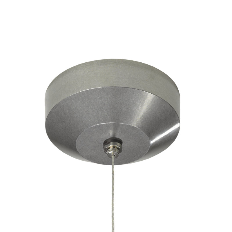 Erlenmeyer 1 - Light Single Bell Pendant, 12" H x 4" W x 4" D, Sterling