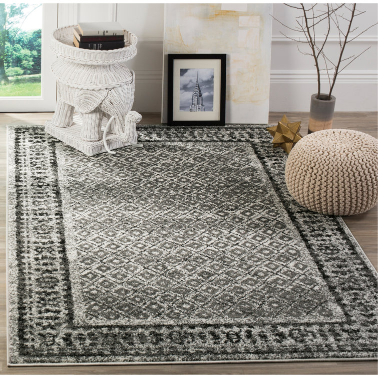 Tapis gris / noir Bonilla