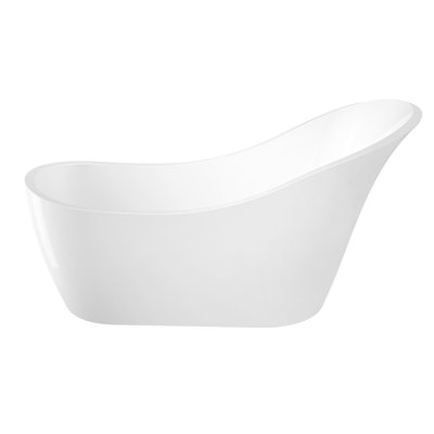 McGuire 69.25'' x 29'' Soaking Acrylic Bathtub