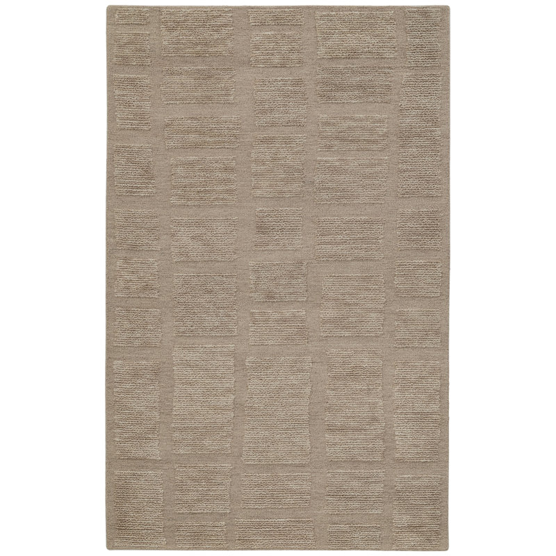 Wander Hand Tufted Wool Indoor Rug, Neutral, 8'9x11'9