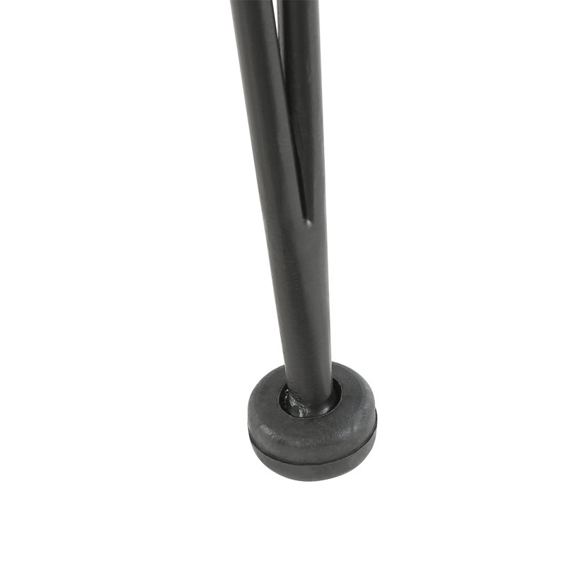Beaconsfield Counter Stool with Metal Frame, Black
