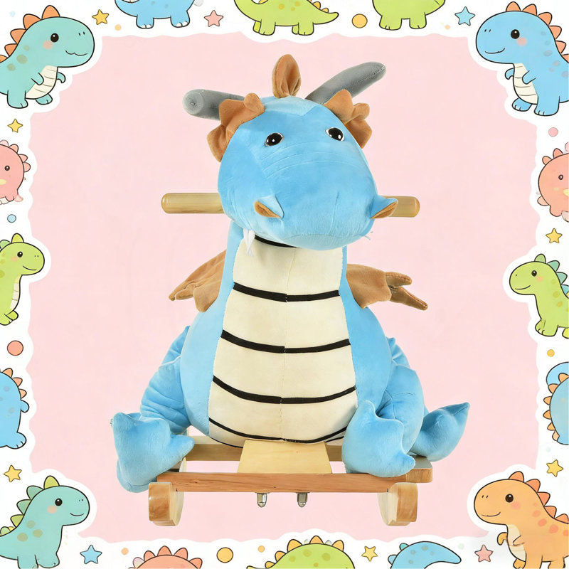 Chaise berçante dinosaure, jouet berçant pour enfants