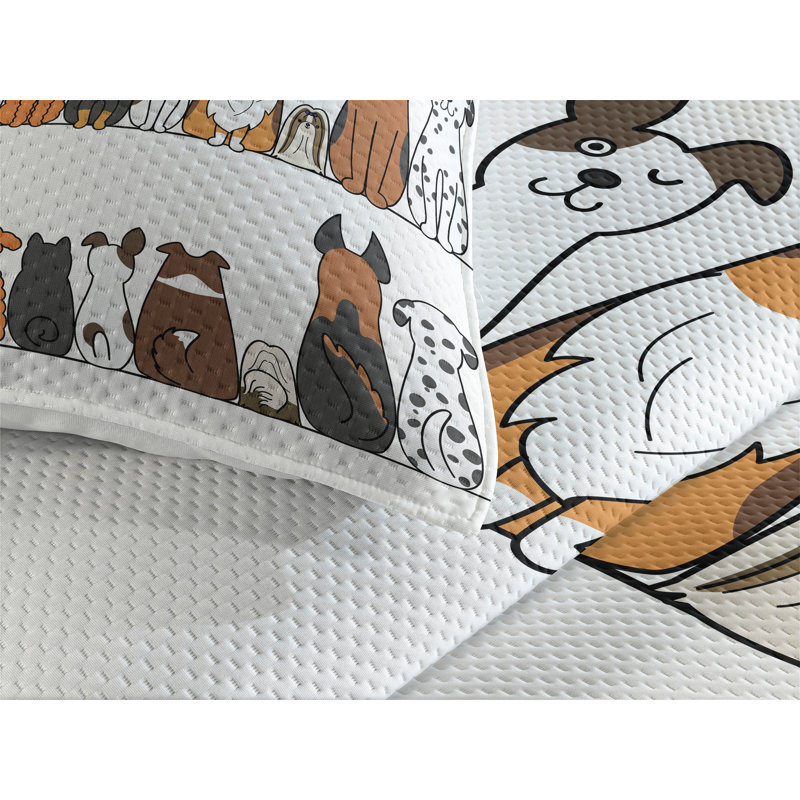 Dog Farmhouse / Country Coverlet