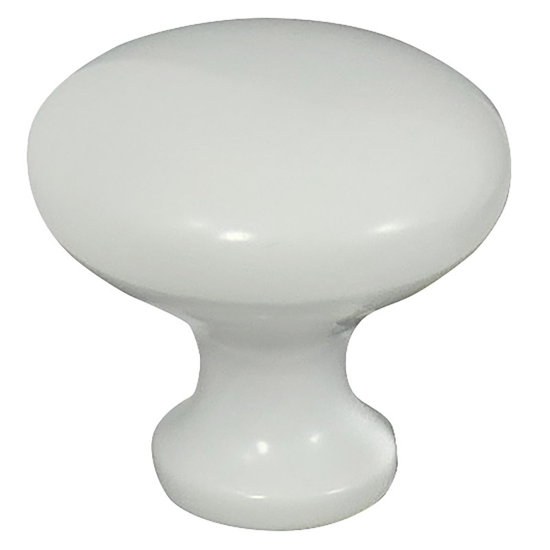 Laurey Celebration 1.25" White Knob