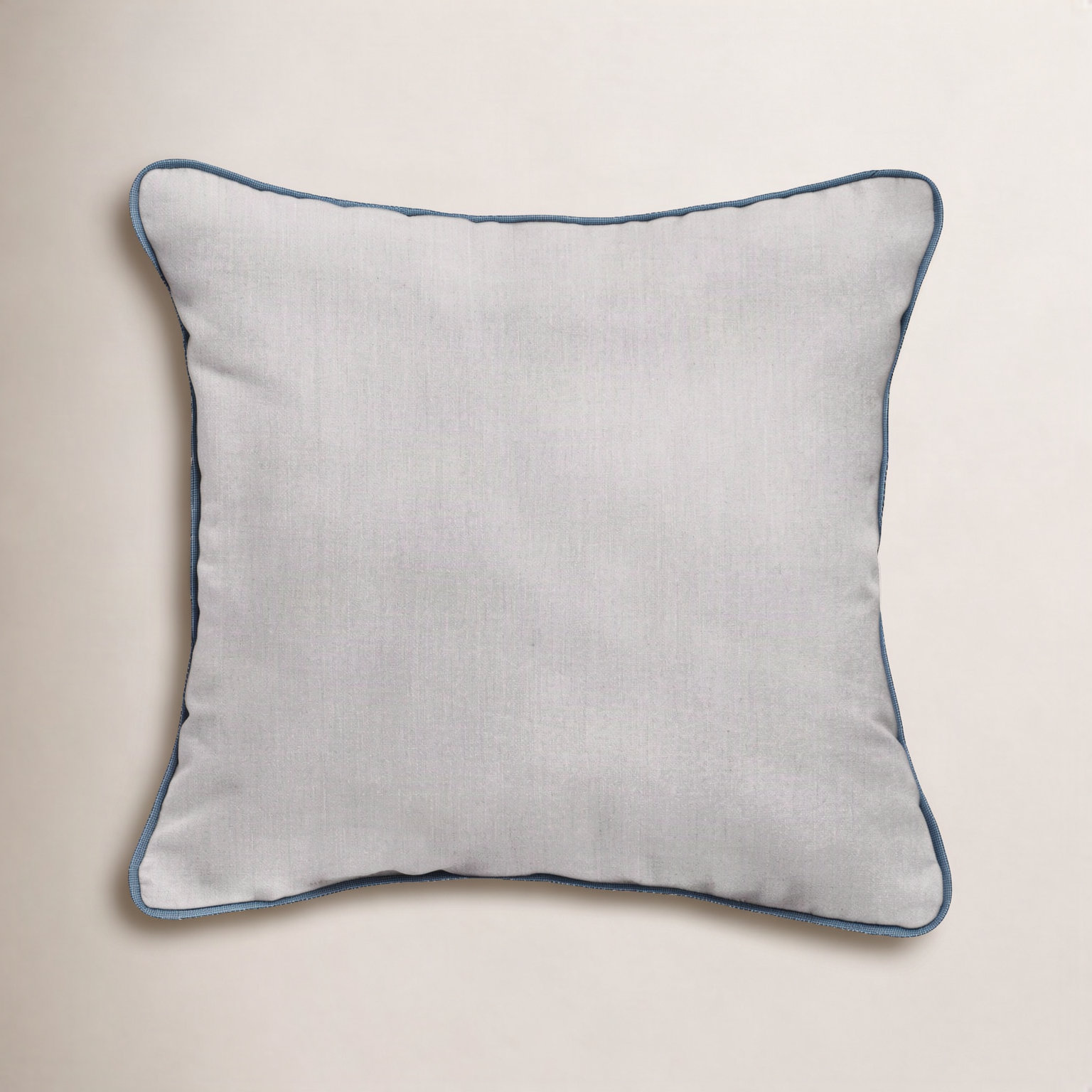 Rubina Sunbrella® Throw Pillow, 22" x 22", Gray