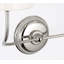 Vendome Double Sconce with White Glass-1592758130