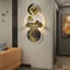Art mural avec horloge murale
