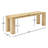 Carson 57" W Wood Dining Bench-86376342-86376340