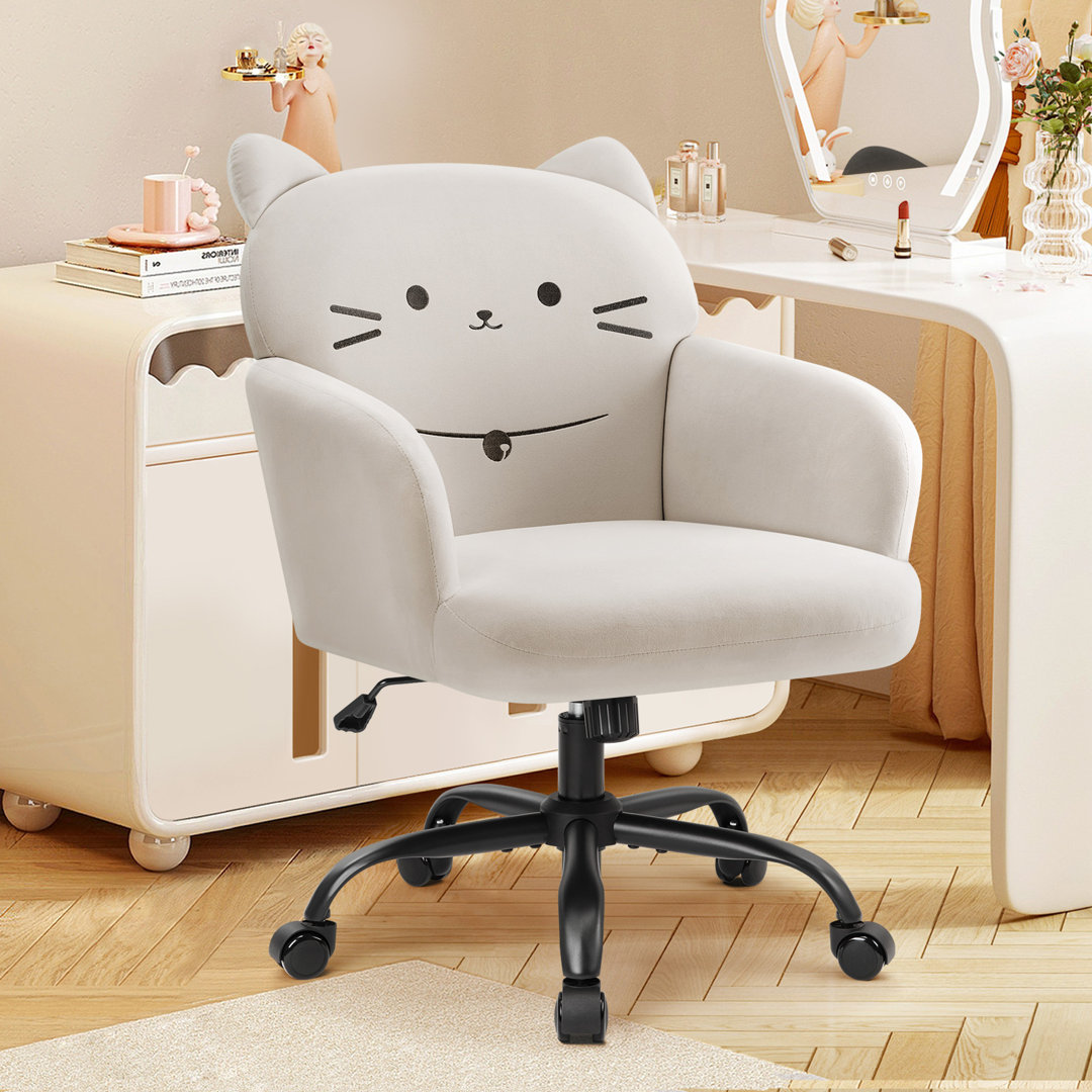 Upholstered Swivel Armchair
