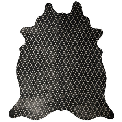 Arlequin Hide Cowhide Geometric Area Rug