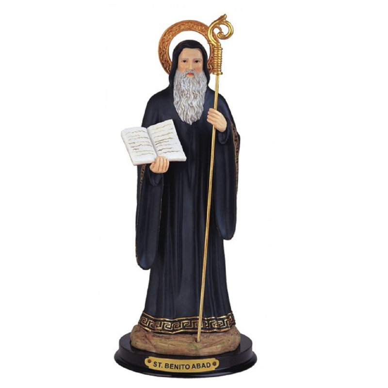 Figurine religieuse Lovettsville St Saint San Benito Abad