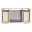Ensemble de meuble-lavabo simple 43 po avec plateau Abshire-93359447