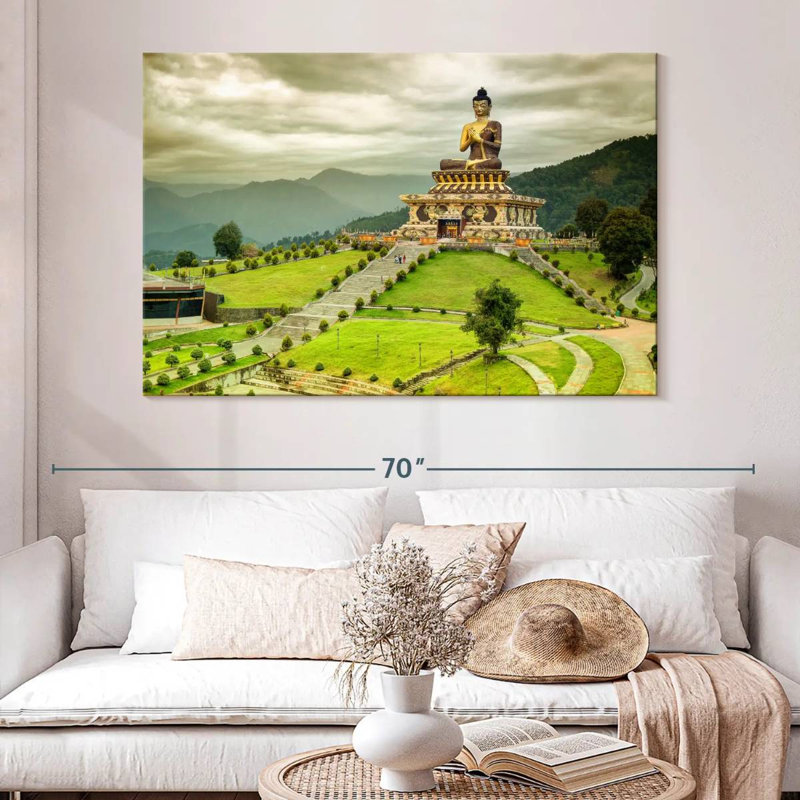 Adella Rabangla India Buddha, 34" H x 51" W
