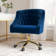 Louise 35.5'' H Velvet Hand-Curated Task Chair with Button Tufted