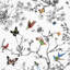 Birds & Butterflies Wallpaper-63528203
