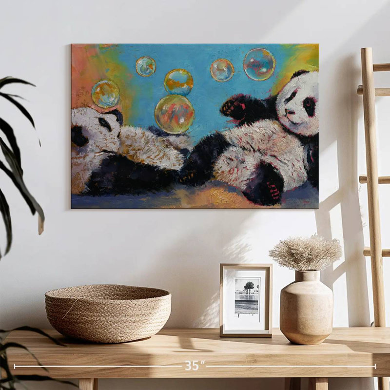 Crowle Panda Bubbles, 16" H x 24" W