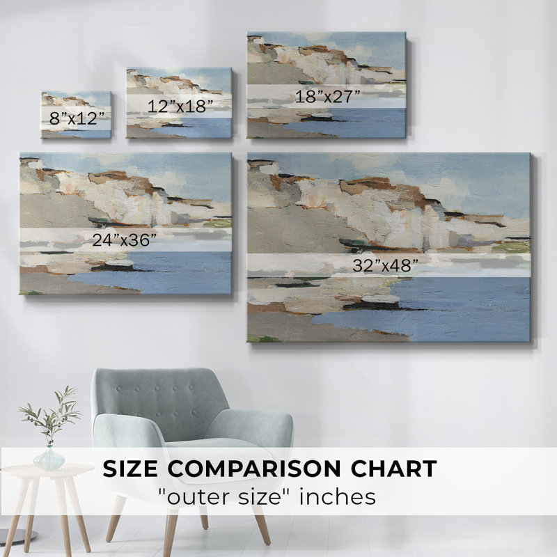 Toile tendue White Rock Cliff I-Gallery, H 12 po x l 18 po