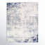 Tapis abstrait bleu / gris clair / blanc Magallanes-144949192