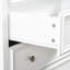 Armoire 6 tiroirs pour le salon - blanc, rangement spacieux et design élégant 6 commodes blanches