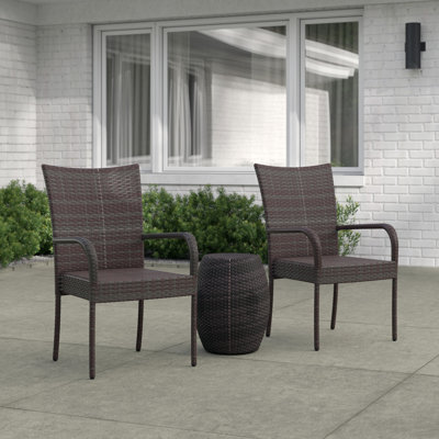 Amarye 2 - Person Patio Conversation Set with Cushions