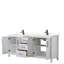 Ensemble de meuble-lavabo double 80 po Daria-97905710-97905716