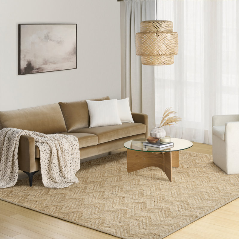 Dkny Pure Purl 8'6" X 11'6" Beige Ivory Modern Indoor Rug, Rectangle 8'6" x 11'6", Beige