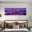 Dusk Pittsburgh PA USA 1 Piece Wrapped Canvas Panoramic Wall Art-2009924912