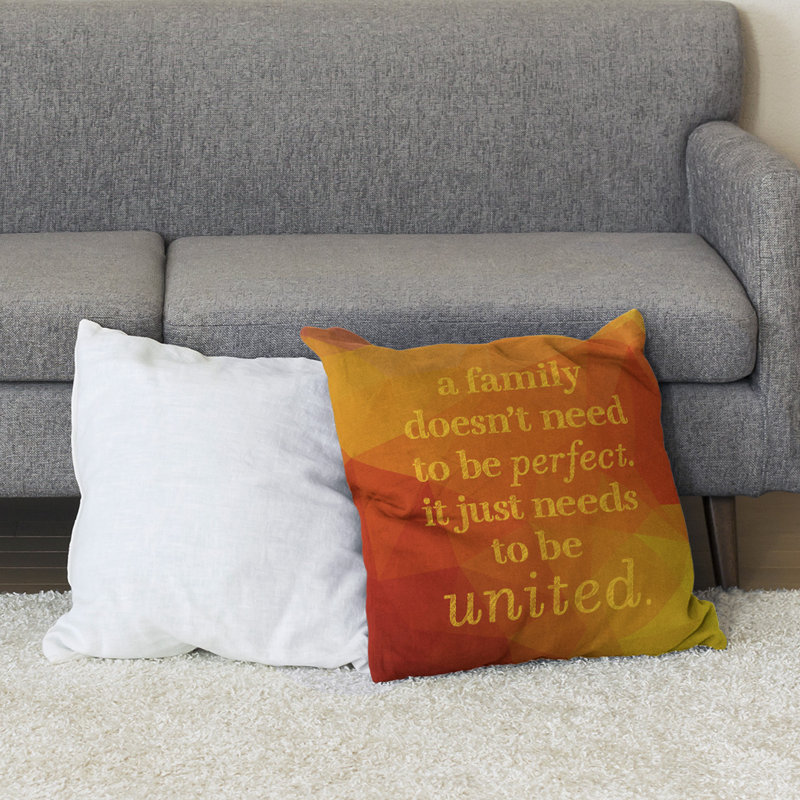 Coussin de sol en pierre précieuse Love, H 28 po x l 28 po, Jaune ambre
