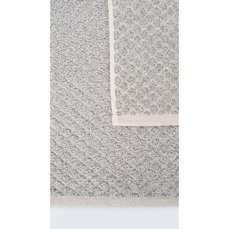 Ensemble de serviettes 100% coton Ebelia, Gris