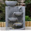 Effie Outdoor Cascade Fountain with Lights