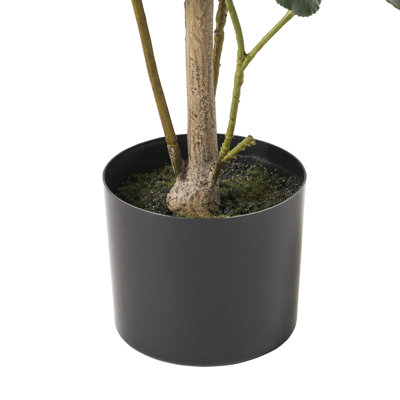 Arbre artificiel de 120 cm - Apportez la paix pour une installation simple - Option d'entretien: H 48,3 po Faux feuillage décoratif pour la maison Créez une fascination Facile à installer et à entretenir