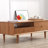 Simple retro design sense solid wood coffee table