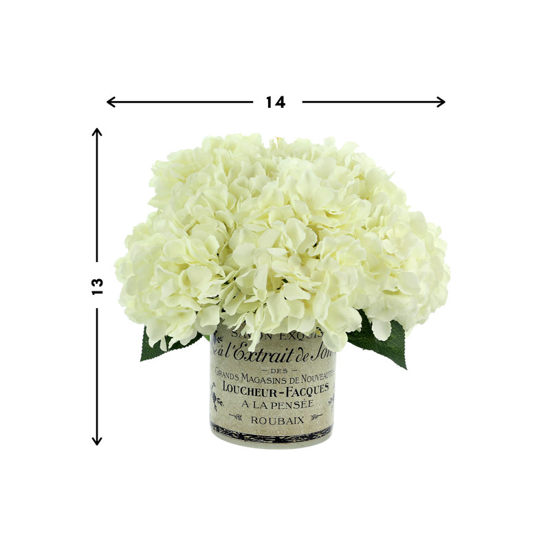Spring Additions Hydrangea French Label Bouquet
