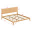 Lit plateforme en bois de bambou-410088882