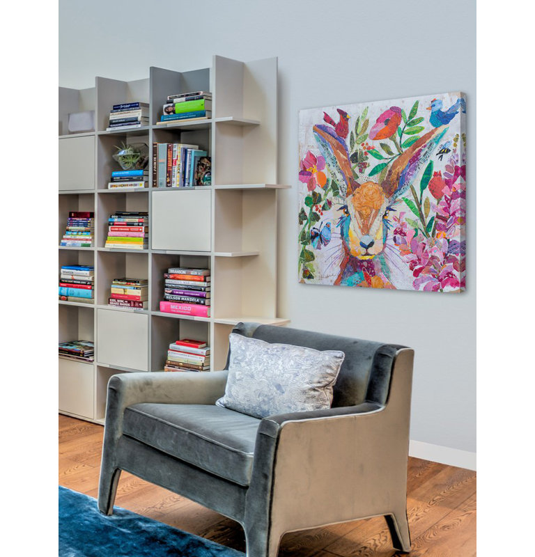Elizabeth St. Hilaire - Wrapped Canvas Painting, 81cm H x 81cm W x 3.81cm D