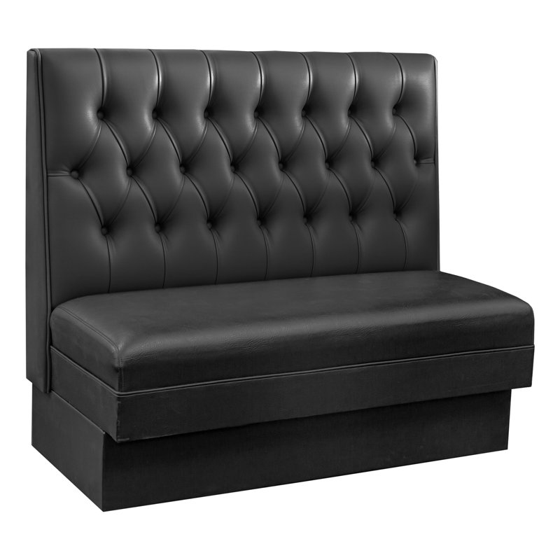 Booth S Tufted, Black