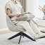 Fauteuil d'appoint pivotant avec coussin Areyah-231320034