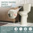 21＂ Extra Tall Toilet 1.28 GPF Elongated Floor Mounted Two-Piece Tall Toilet-109360363