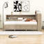 Lit de jour en bois 3 tiroirs avec tablettes-1802393664