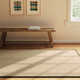 Auckland Jute/Sisal Natural Area Rug