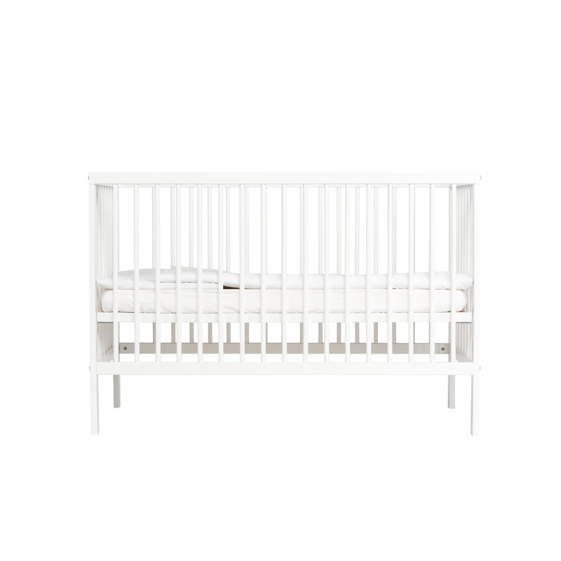 Mini Cot Bed, White