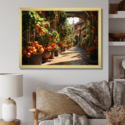 " Spain Seville Orange Trees "