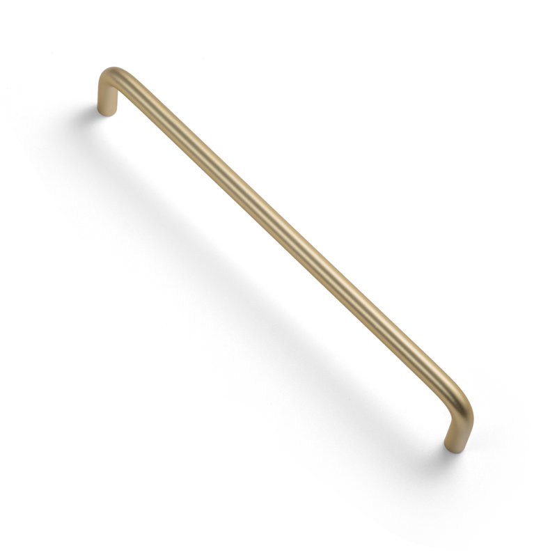 Barre / poignée multi-paquet, Laiton brossé, 7 9/16''