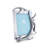 Antler Silver Metal Picture Frame